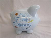 Ceramic My First Piggy Bank Large