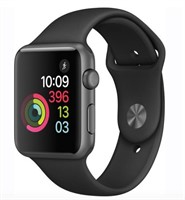 New Apple Watch Gen 2 Space Gray Aluminum - Black