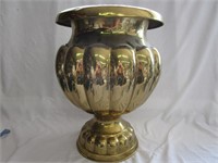 Large Brass Urn 16.5"T