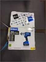 Kobalt 24VMax 1/2' Brushless Impact Wrench Kit