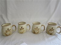 Dragon Fly Pottery Cups