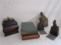 Home Decor,Coasters,Book Storage,Duck Book Ends