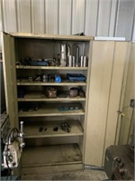 2 X STEEL CABINETS & CONTENTS