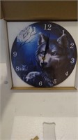 Beautiful Wolf  wall clock