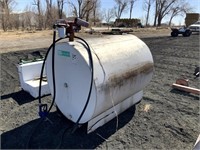 500 gal Diesel Tank with 110v Fill Rite Pump