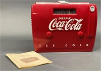 Old Tyme Coca-Cola Cooler Radio