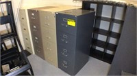 (7) HON Metal Filing Cabinets