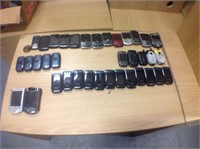 (37) Assorted Mix Lot of Used  Cell Phones & IPAQ
