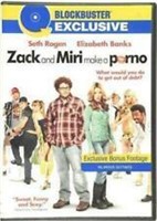 New Sealed Pack ZACK & MIRI DVD FRENCH Movie