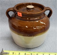 Stoneware Bean Pot 3 qt. - Nice