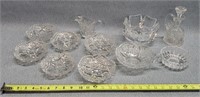 Clear Cut Crystal Bowls & Dishes