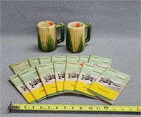 14-JD Adv. Wykoff, MN Pocket Ledgers & Corn Cups