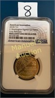 2018 $1 AMERICAN INNOVATION-BU-SIGNED 1ST