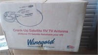 Winegard Crank up satellite RV TV antenna
