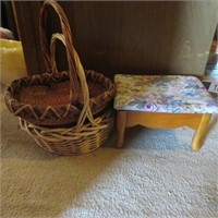 Baskets & Footstool
