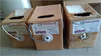 Boxes of Reelgone electrical wire