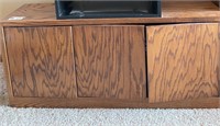 TV STAND W/ 3 DOORS