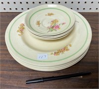 ANTIQUE DISHES GROUP