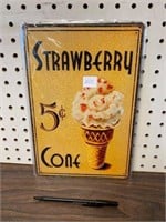 8 X 12"  METAL COLLECTIBLE SIGN