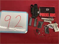 Phoenix Arms Model HP (In Pieces)