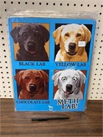 12" X 16" METAL COLLECTIBLE SIGN