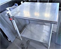 EAGLE 30x36 SS table, can opener