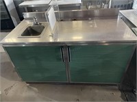 60” DUKE cabinet with sink