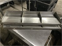 SS compartment shelves