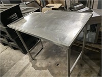 SS table,  31x48, marine edge