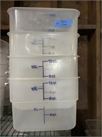 12 qt square containers (4)