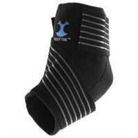 Bodytek Adjustable Ankle Support, Black, One Size