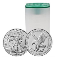 2021 US Mint Type 2 American Eagle Silver Dollar
