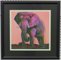 Elephant Giclee By Andy Warhol