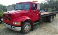 1996 International 4700 rollback 300,661 mi.