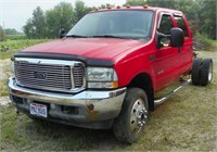 2003 Ford F-450 Lariat crew cab, 6.0 diesel, auto,