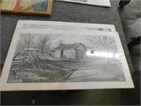 Pair of Roscoe Misselhorn prints: Hill-McNamar