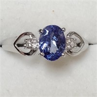 $2410 10K Tanzanite Diamond Ring EC87-9