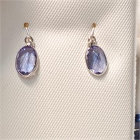 $1170 14K Tanzanite(1.3ct) Earrings EC87-35