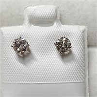 $3040 14K  Diamond(0.6Ct,) Earrings EC57-71