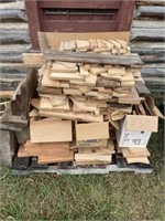 Pallet of Wood Pieces