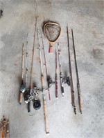 Fishing Poles and Net