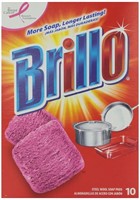 12 Boxes of Brillo Steel Wool Soap Pads