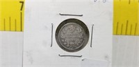 1907 Canada Silver 5 Cent