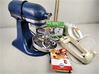 Kitchenaid mixer rough condition, apple peeler,