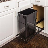 Steel Pull Out/under Counter Trash Can Holder