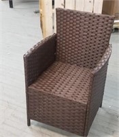 Rattan Wicker Patio Side Chair