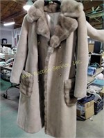 Borgana fur coat (has rip in inner lining)