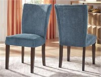 Danberry Upholstered Dining Chair Aqua X2