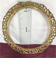 Antique Ornate Metal Frame