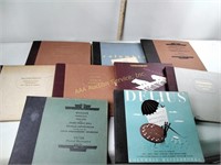 Classical music records including Strauss,